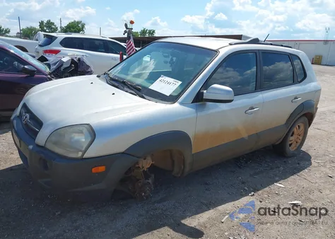 2007 Hyundai Tucson Limited/Se из США, поврежденный, VIN KM8JN12D77U609421